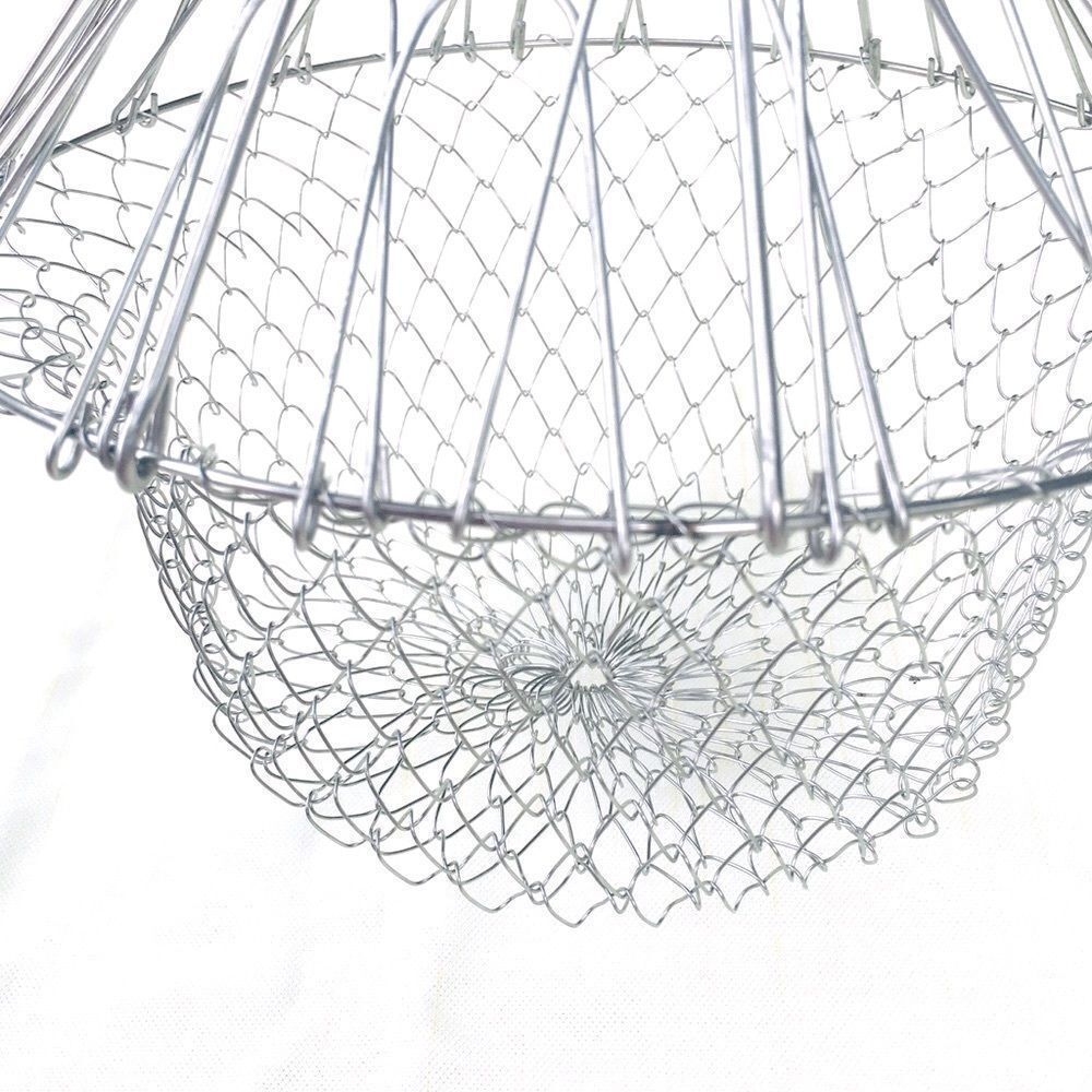 Collapsable Multi Use Stainless Colander Basket - Picture 6 of 12
